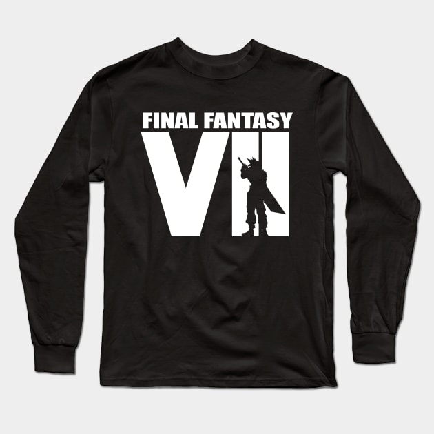 Final Fantasy VII Cloud Long Sleeve T-Shirt by Leonard